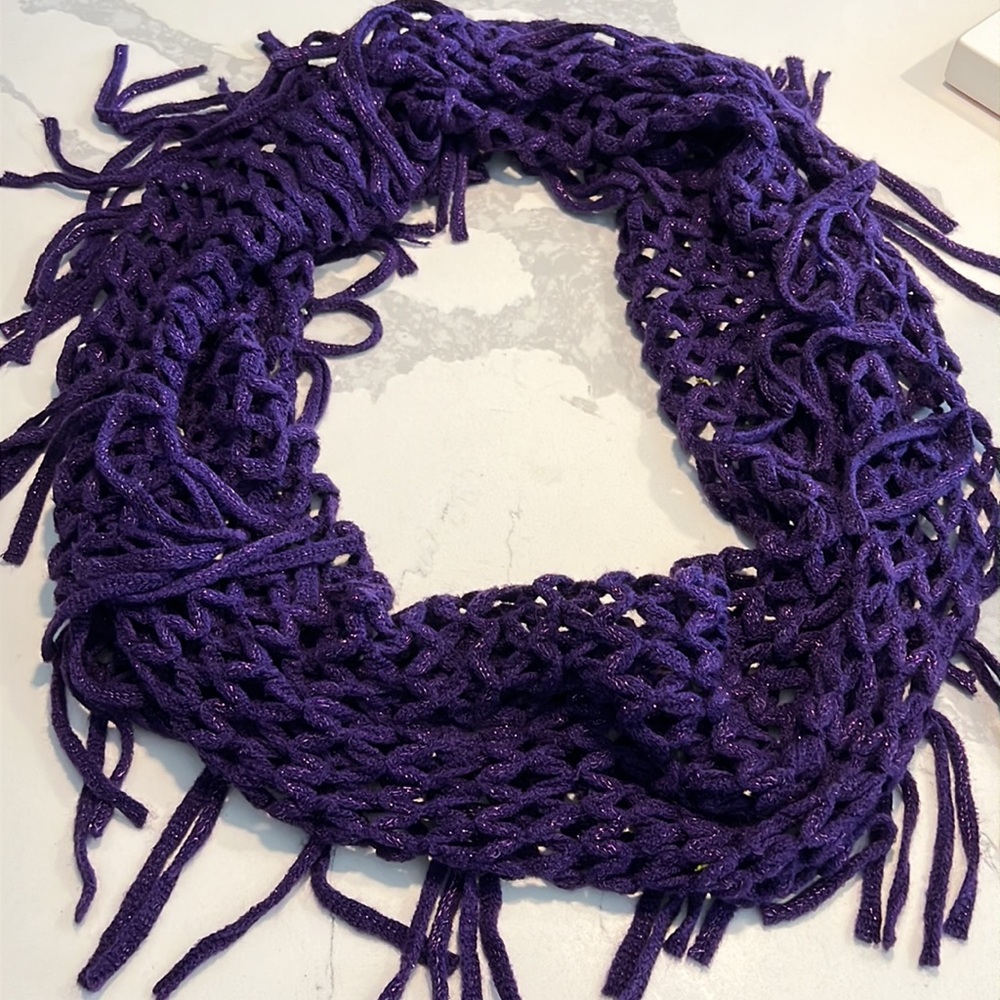 Mudd- infinity scarf- purple
